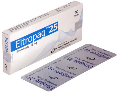 Picture of Eltropag 25 Tablet